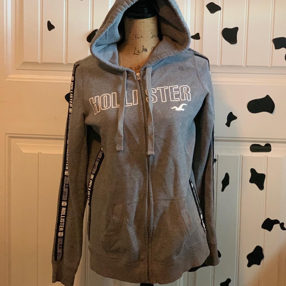 zip up, hollister jacket